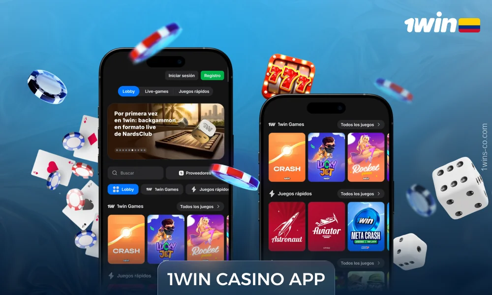 La aplicación 1Win Casino ofrece a los colombianos más de 13.000 juegos con la opción de jugar por dinero o en modo demo