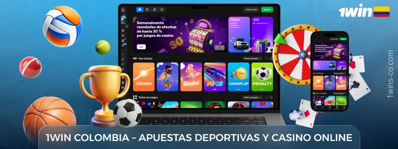 El sitio de apuestas deportivas y juegos de casino 1Win Colombia ofrece un lucrativo bono de bienvenida del 500%