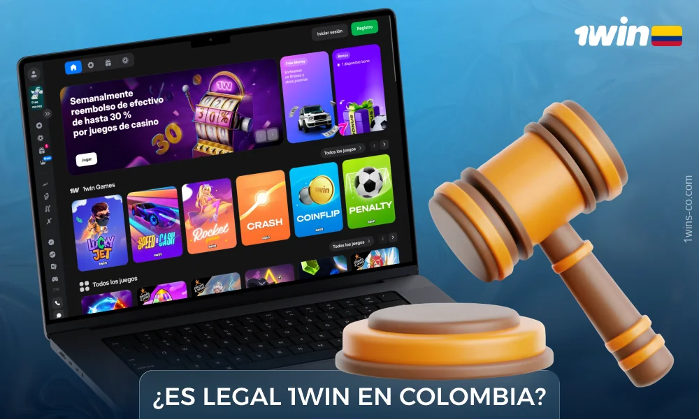 El casino en línea 1Win opera con licencia y es legal en Colombia